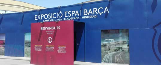 exposicio espai barça Nou Camp Nou