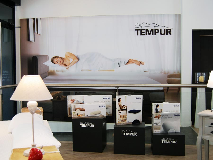diseño-interiores-marco-aluminio-impresion-tela-tempur