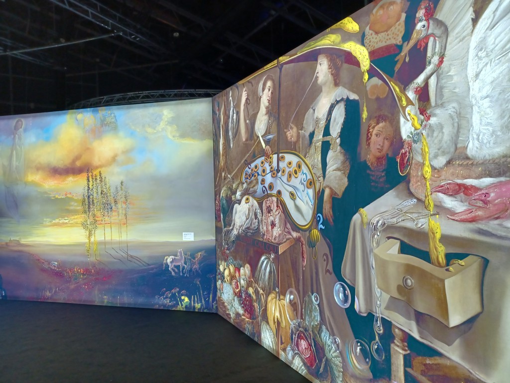 Cajas de luz para la Exposición Desafío Dalío